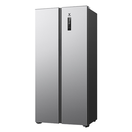 云米450L双开门语音嵌入式大容量冰箱